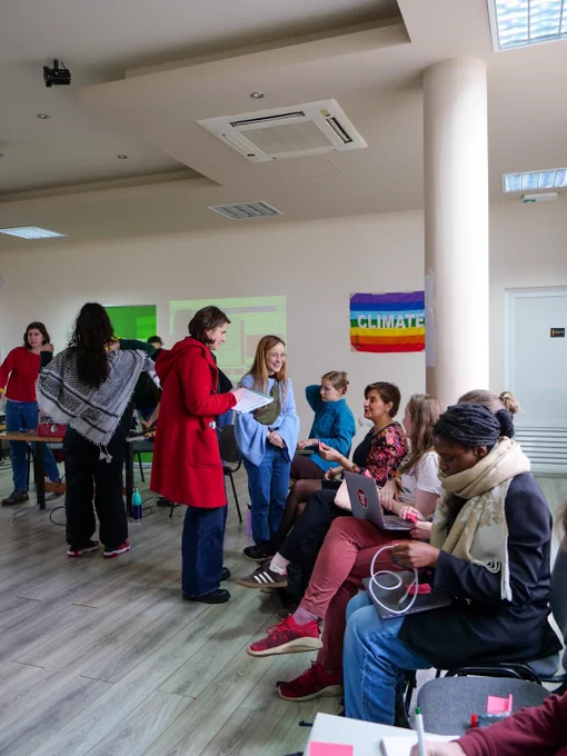 Vula Tsetsi, Jelena Milos & the Young Federation of European Greens