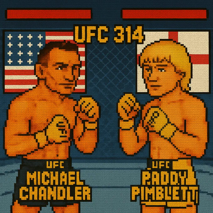 Michael Chandler vs Paddy Pimblett #UFC314 Stats Battle