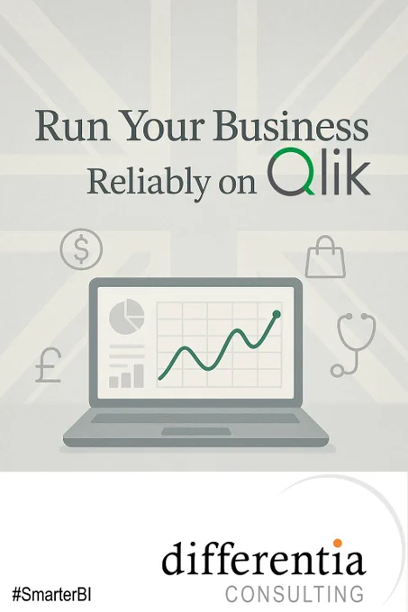 Differentia Consulting believes the right way to Run a business is with Governed and Guided Analytics that scale. Only Qlik gives you this. 

Make your business decisions off trusted data sources, curated to meet the needs of your decision makers. #SmarterBI

For ad hoc 'reporting' there is everything else.