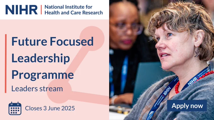 Future Focused Leadership Programme
Leaders stream
Closes 3 June 2025