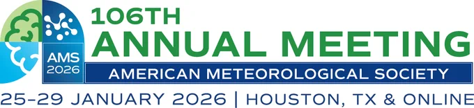 The 106th AMS Annual Meeting logo.