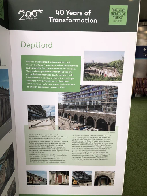 Work undertaken at Deptford