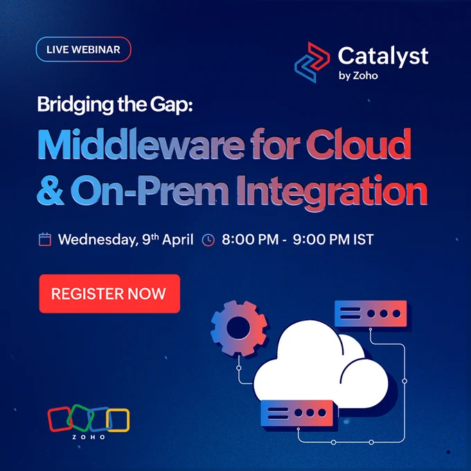 Middleware for Cloud - A live webinar