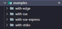 Examples adding in the muppet repo