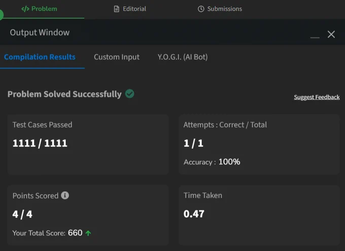 Successfully Submitted 