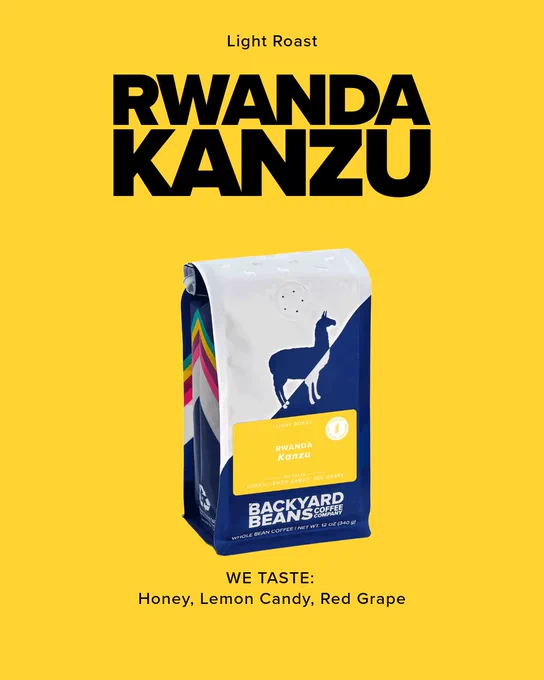 Graphic image of Rwand Kanzu coffee.