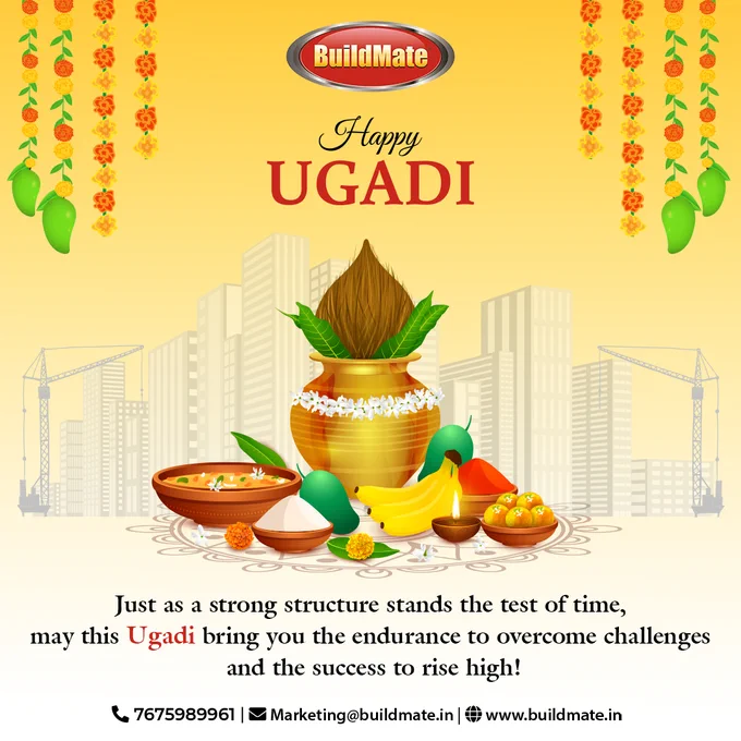 Happy Ugadi from Buildmate Projects