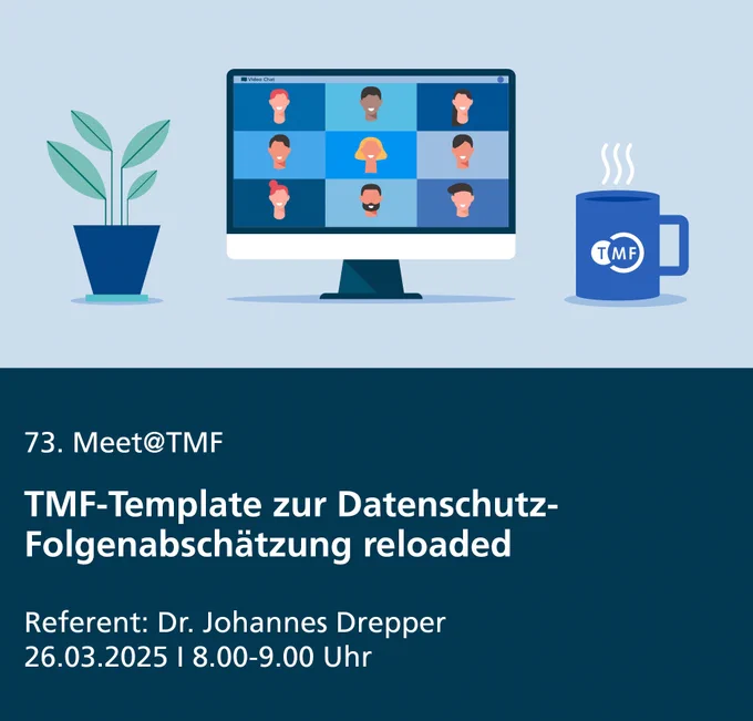 Ein Computerbildschirm mit einer Tasse und einer Pflanze.