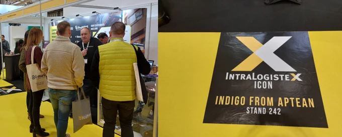 IntraLogisteX 2025 Indigo WMS from Aptean thank you