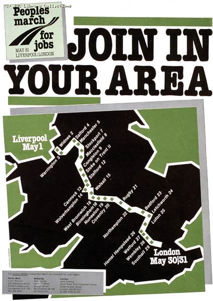 People's March for Jobs Poster