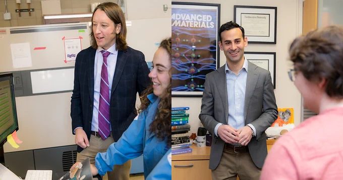 Professors Julius Lucks and James Rondinelli have been elected 2024 fellows of the American Association for the Advancement of Science, the largest general scientific society in the world. 