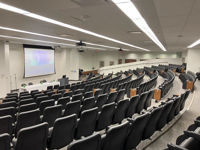 Setting up at the Ron Joyce Centre in Burlington for tomorrow’s 6th Annual McMaster Gastrointestinal & Liver Disease Update!

We’re thrilled to welcome 150  healthcare professionals joining us online and in person for a day of expert insights and learning. #GILiverCPD #MacCPD