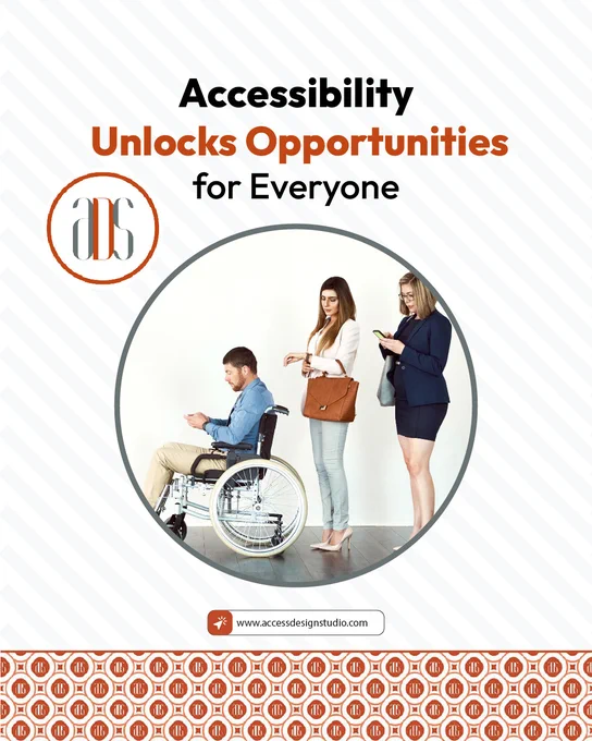 1 man and 2 women in a picture where the man is sitting in a wheelchair and the women are standing.
