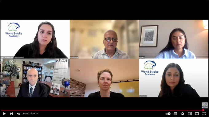 WSA webinar on Palliative Care & Stroke
