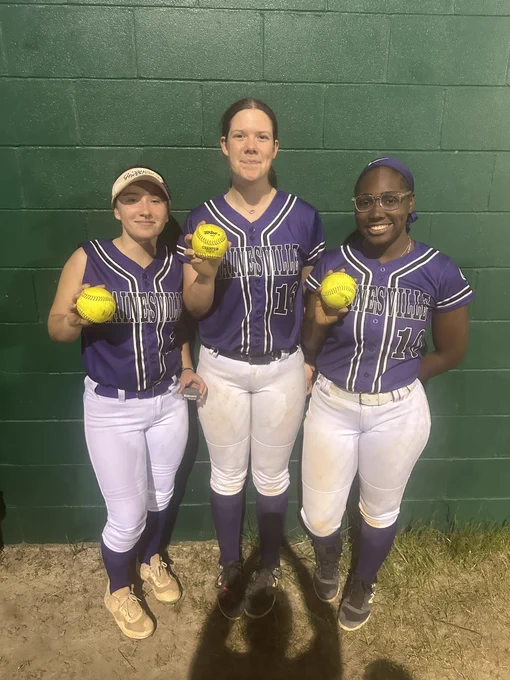 Tonight’s Bomb Squad: Olivia, Adriana, and Madisyn! 💣💥🥎