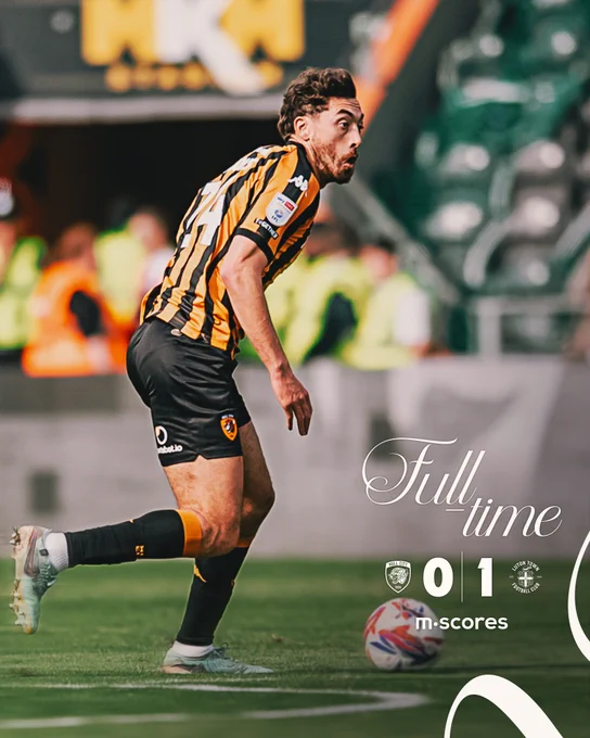 FT: Hull City 0-1 Luton Town
