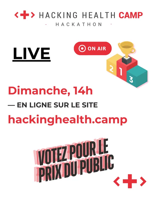 Hacking Health Camp 2025 les équipes au travail