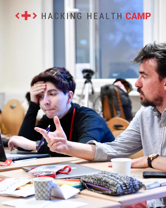 Hacking Health Camp 2025 les équipes au travail