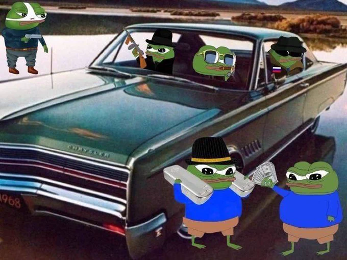 Apu as Italian gangsters