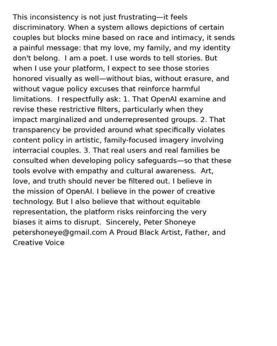Because my family is not a violation—
It’s the reason art exists.
