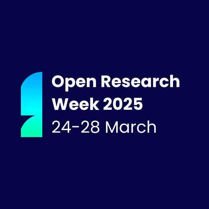 Open Research Week 2025
24 - 28 March
