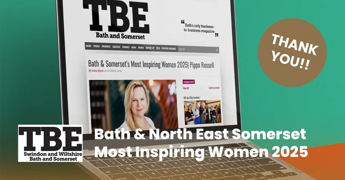Pippa Russell from Russell Communications in The Bath Business Exchange 