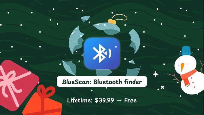 BlueScan: Lifetime: $39.99 → Free