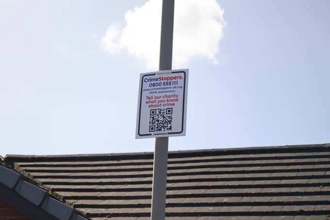 CrimeStoppers sign