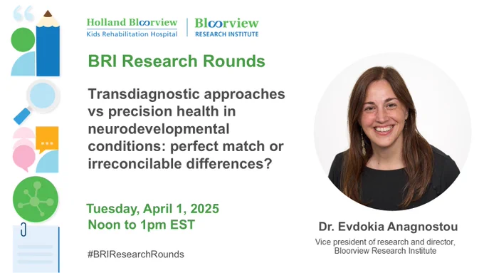 Graphic with event info as in caption and on linked webpage. To the right of text is a small circular inset headshot of Dr. Anagnostou