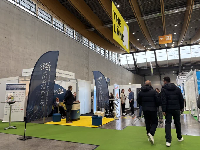 Der Stand von SmartGridsBW auf der Volta-X 2025.