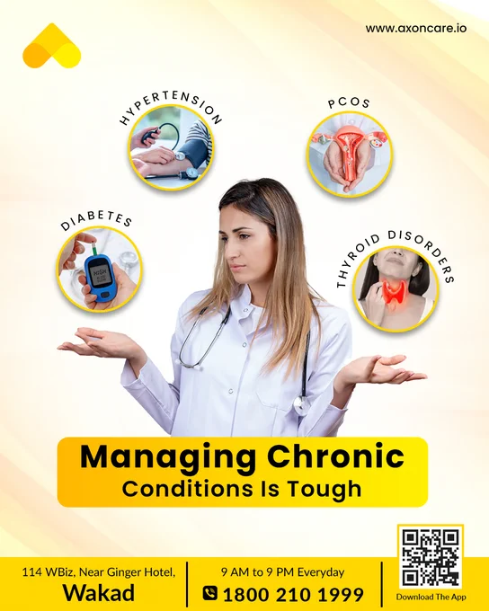 Chronic conditions don’t have to control your life! 💪✨ Get expert-led care, personalised plans & stress-free health management with AxonCare’s Wellness 360° Plan.

📞 Call 1800 210 1999 to book your consultation today!
.
.
.
.
.


.
.


.
.
.
.
.

.
.
.
.
.
.
.
.
.
.
.
.
.
.
.
.
.
.
#Wellness360 #ChronicConditions #Diabetes #Hypertension #PCOS #ThyroidDisorders #HealthManagement #ExpertCare #PersonalizedNutrition #MentalHealthSupport #StressManagement #ComprehensiveCare #LabTests #ManageYourHealth #StressFreeHealth #DiabetesManagement #PCOSManagement #ThyroidHealth #BloodPressureControl #wakadpune #bavdhanpune #bkcmumbai #axoncarebyaxonichealth

[Chronic condition management, diabetes management plan, hypertension care program, PCOS support services, thyroid disorder management, expert-led chronic care, comprehensive health lab tests, personalized nutrition plan, personalized lifestyle coaching, mental health support chronic illness, stress management for health, total health support 