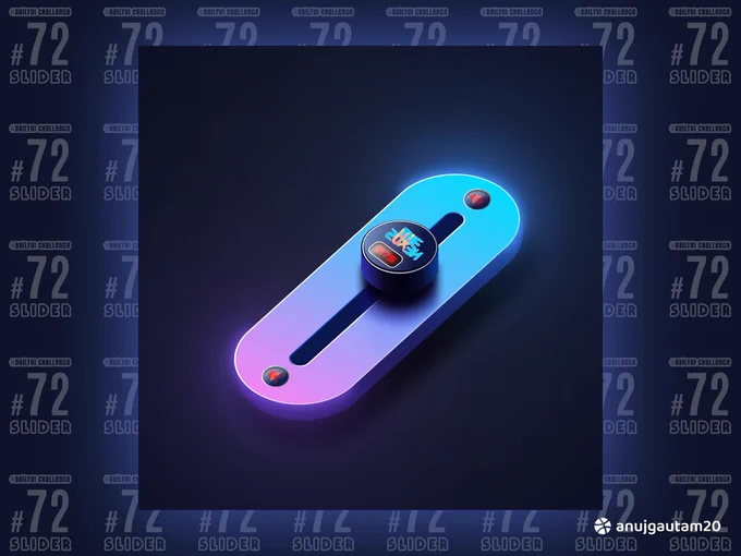 Bringing neon vibes and sleek interactivity to the forefront! 🌌

Here’s my take on a Modern or Futuristic slider UI, blending functionality with style.

💡 Key Features:
🔹 Dynamic percentage display directly on the knob.
🔹 Glowing gradient progress for a futuristic feel.
🔹 End-point indicators for enhanced usability.
🔹 Perfect for audio control or futuristic dashboards.

🔥 Designed for creatives who love bold, vibrant, and functional interfaces!
👀 Feedback and love are always welcome! What do you think about this slider? 💬

#DailyUI #SliderDesign #NeonUI #UXDesign #UIDesign #InteractionDesign #UIChallenge #Dribbble #Behance