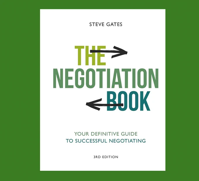 New on the Library Shelf "The Negotiation Book: Your Definitive Guide to Successful Negotiating" by Steve Gates