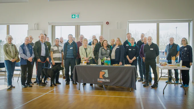 Group photo of everyone who attended the event.