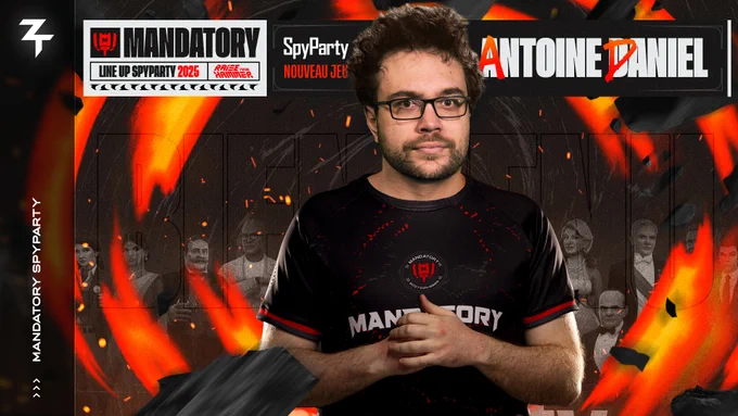 Antoine Daniel rejoint MANDATORY sur Spy Party