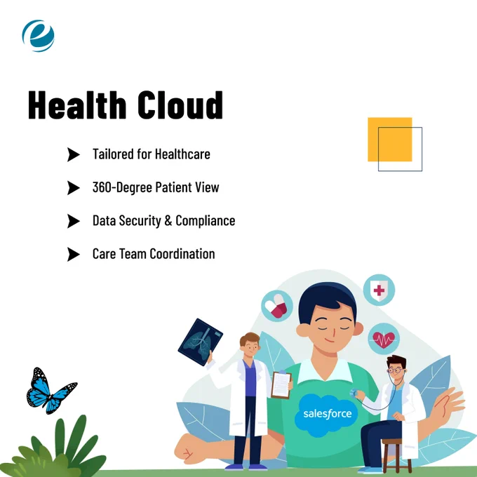 Salesforce Health Cloud vs. Service Cloud | EmizenTech