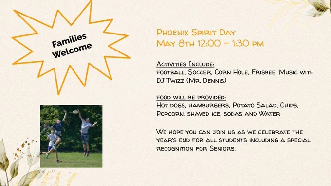 Spirit Day Flyer