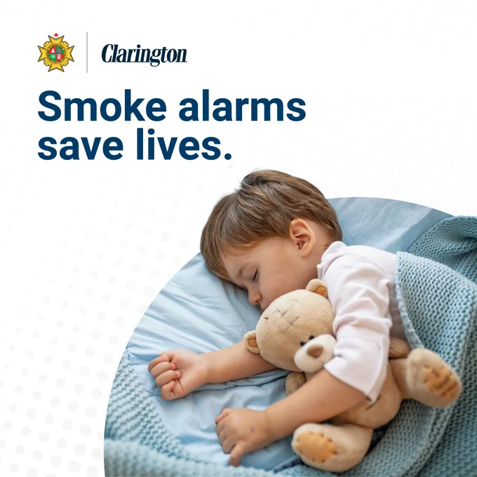 Smoke alarms save lives.