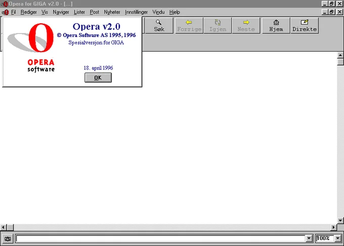 Opera 2.0 in 1996