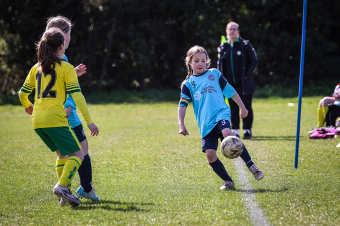 Image: AUWFC U10s. Photo by Harry Ware 