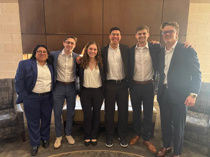 Photo of the team. 