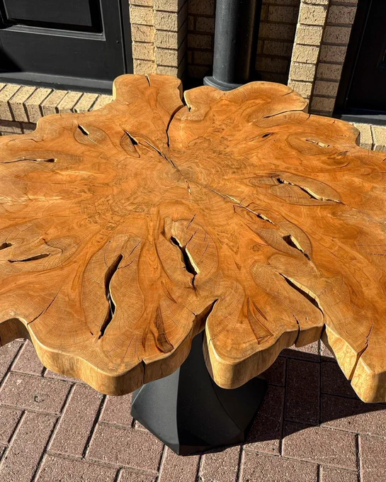 The 311S Lithe Metal Table Base measures 16.26"L x 16"W x 28"H and supports up to 700 lbs. With pre-drilled holes for easy installation, it’s a sleek and sturdy option built to simplify your setup while offering lasting support.