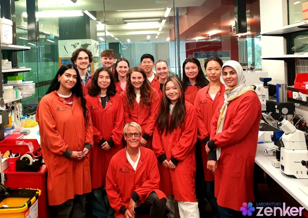 Zenker lab group photo
