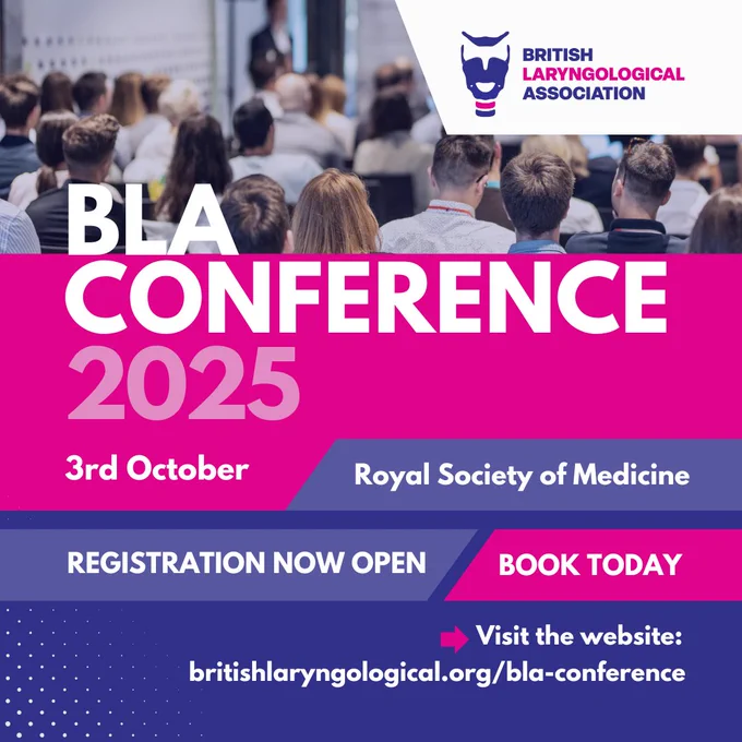 BLA Conference 2025 on 3rd October, at the Royal Society of Medicine
