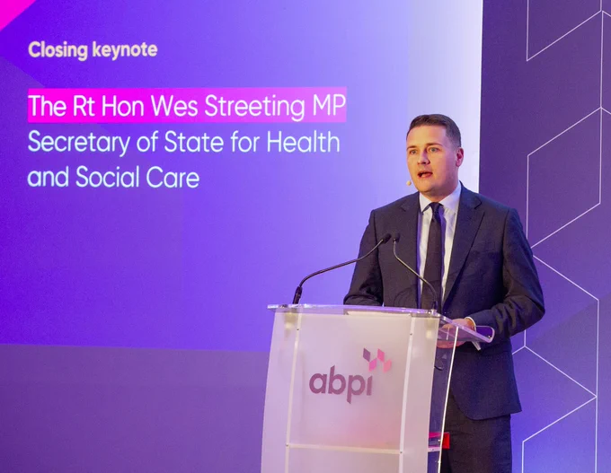 Speaking at the ABPI conference