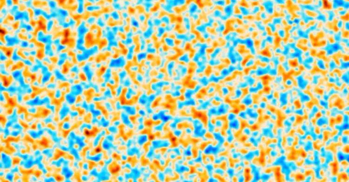 Analysis of this image of the CMB reveals the motions of the ancient gases in the universe when it was less than a million years old