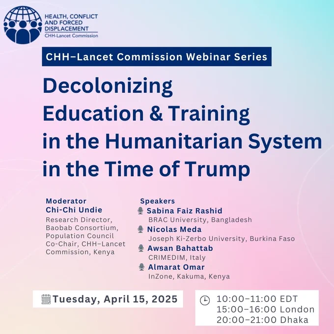 Decolonizing Education and Training in the Humanitarian System in the Time of Trump