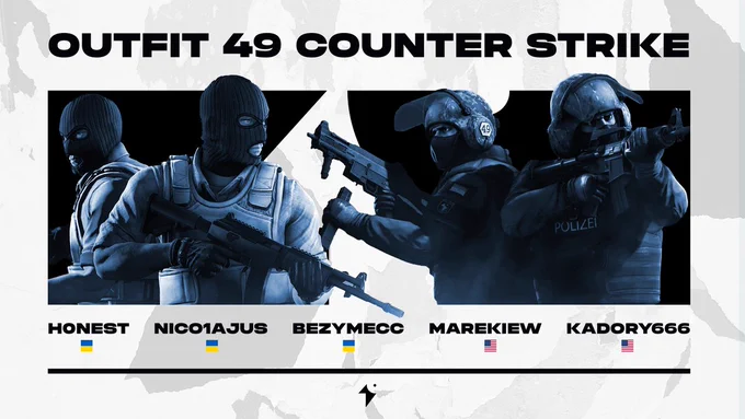 H0NeST - Nazar Stefinko 🇺🇦 
nico1ajus - Eduard Kuchynskyi 🇺🇦 
bezymecc - Volodymyr Slobodian 🇺🇦 
marekiew - Mark Petrov 🇺🇲 
kadory666 - Oleg Lyesnik 🇺🇲