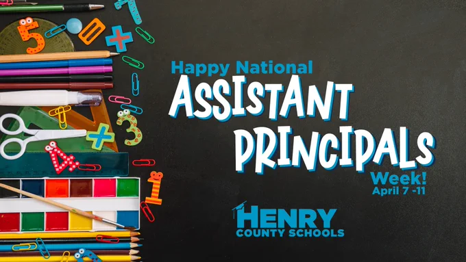 Happy National Assistant Principals week April 7-11