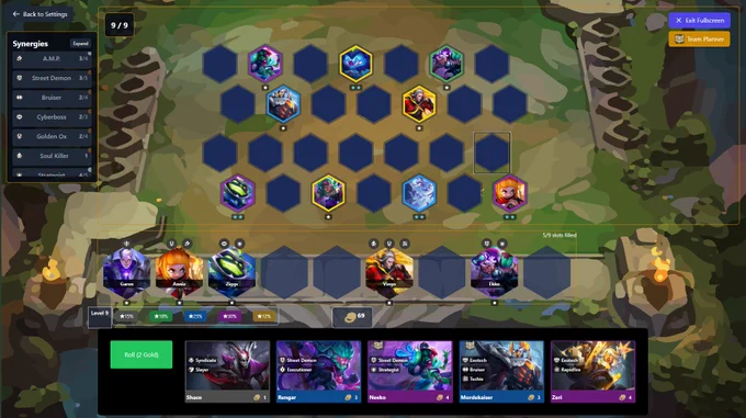 Practice rolling for your favorite comp!